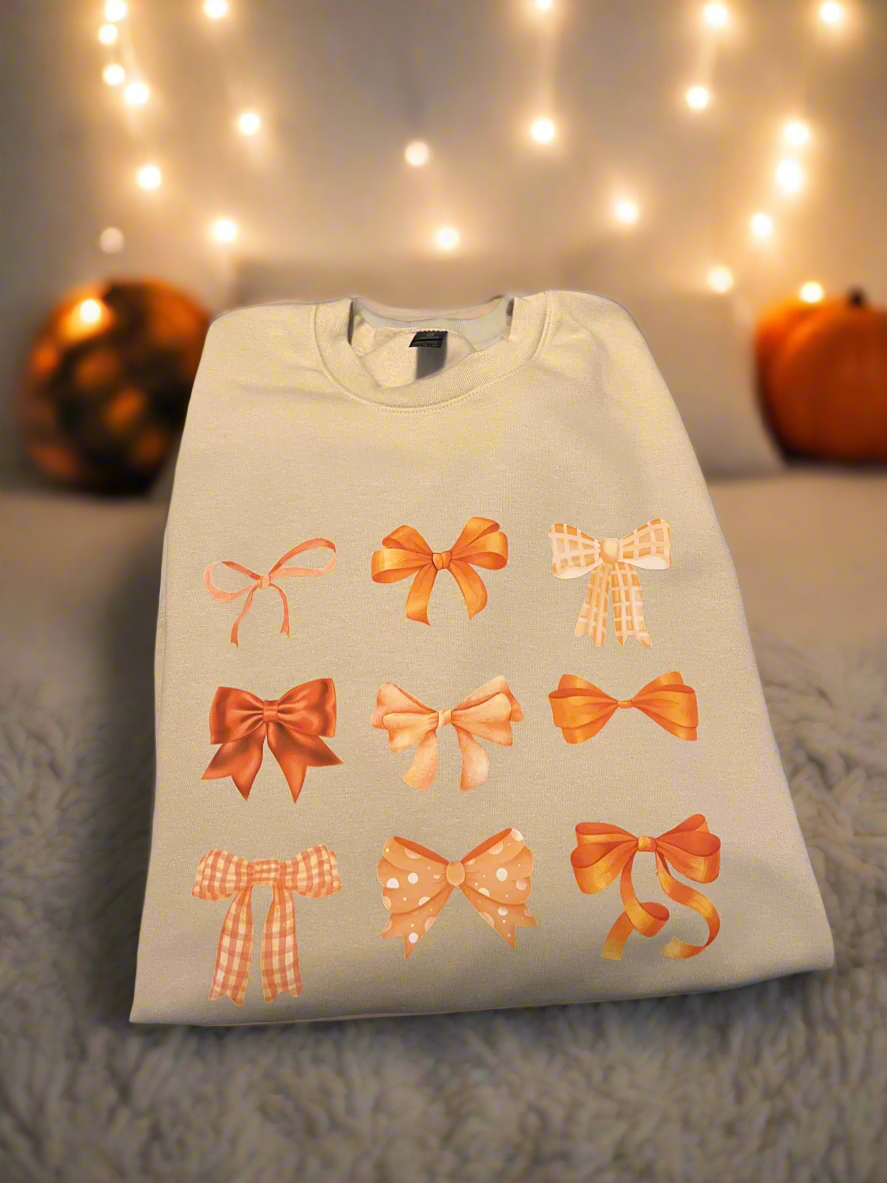 Fall Coquette Crewneck Sweatshirt