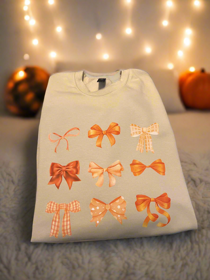 Fall Coquette Crewneck Sweatshirt