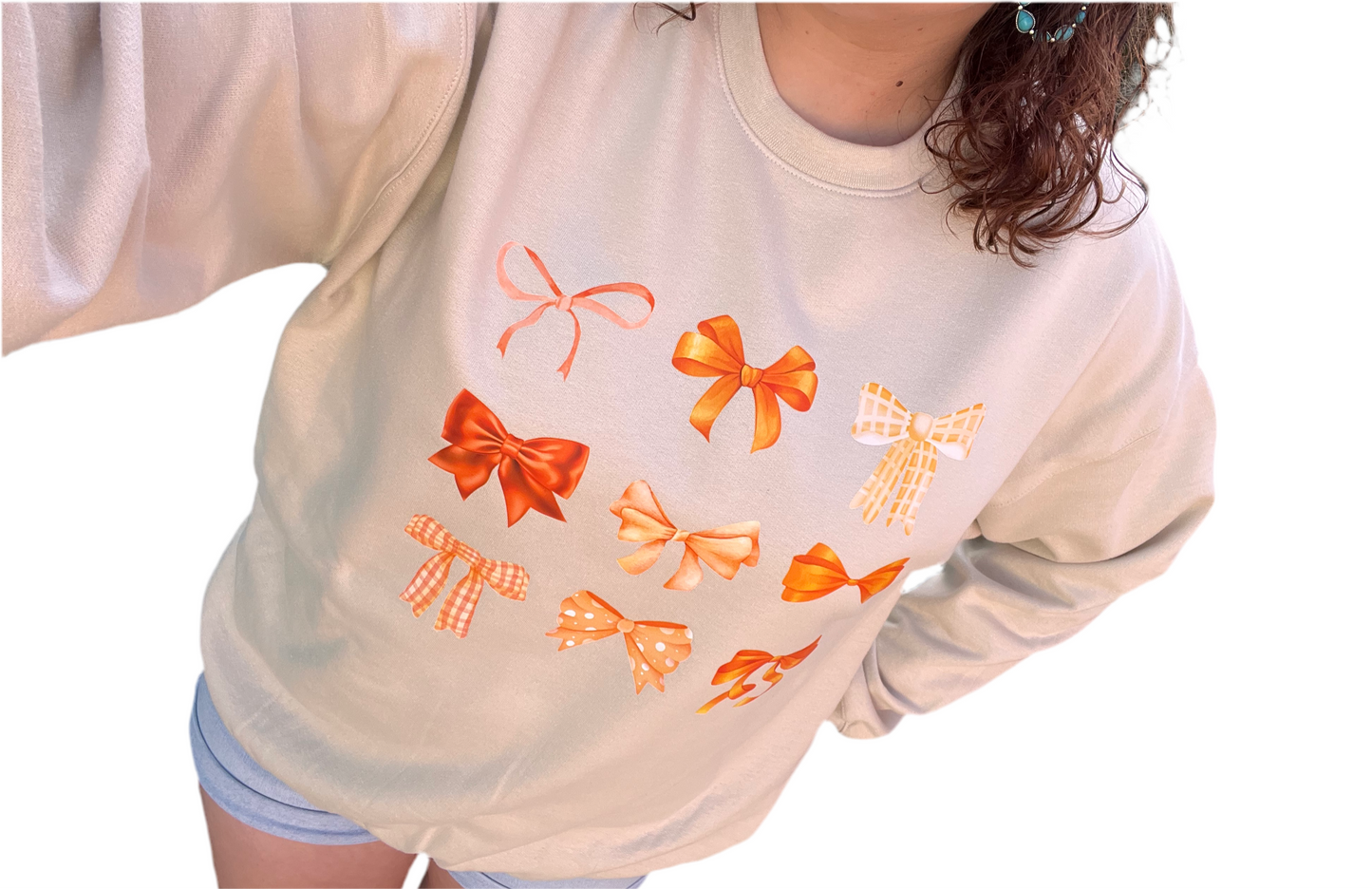 Fall Coquette Crewneck Sweatshirt