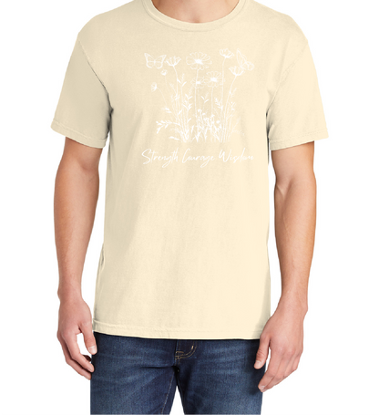 Strength Courage Wisdom T-shirt