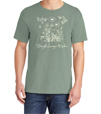 Strength Courage Wisdom T-shirt