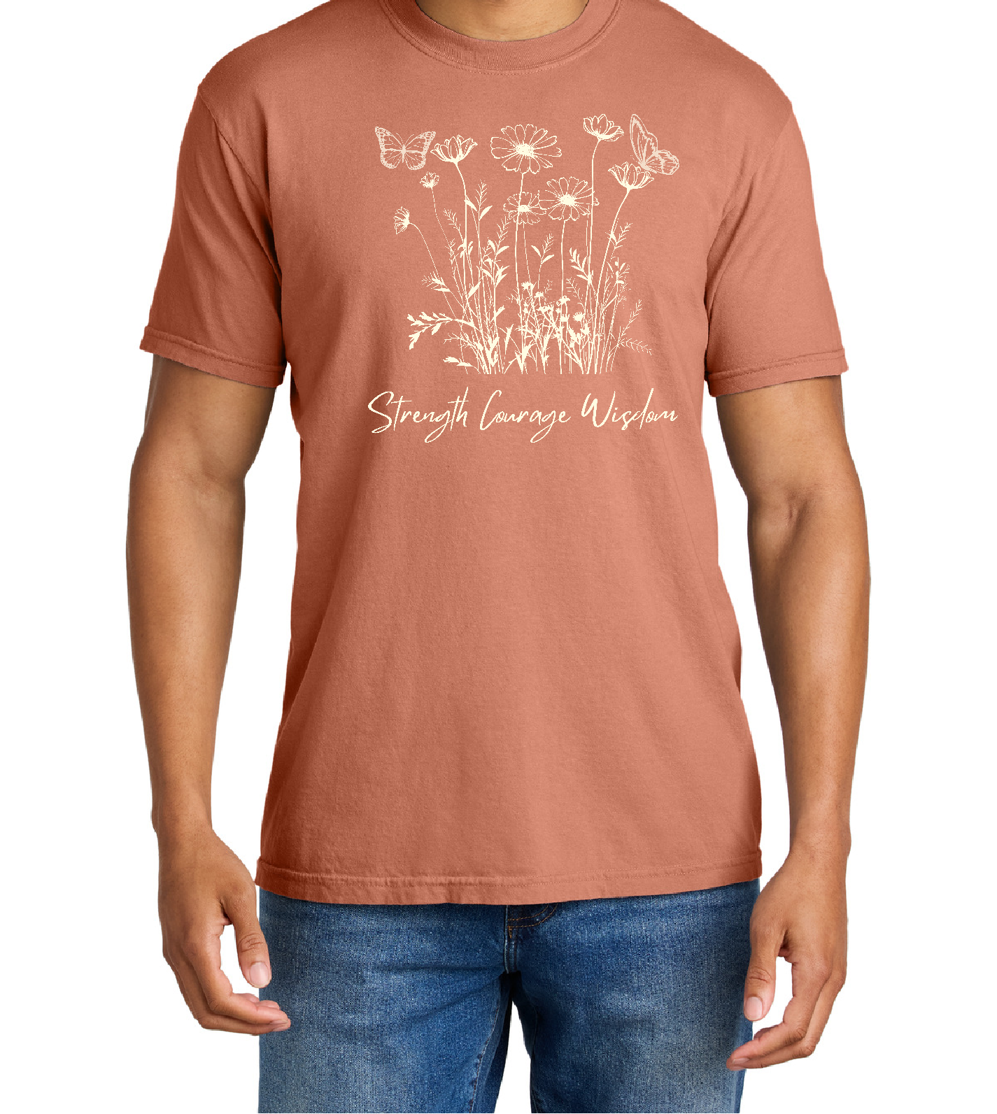 Strength Courage Wisdom T-shirt